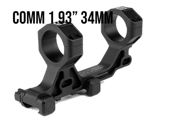 Кронштейн с выносом MilTek C.O.M.M. кольца 34 мм на Picatinny, высота 1.93&#039; (H49 мм)