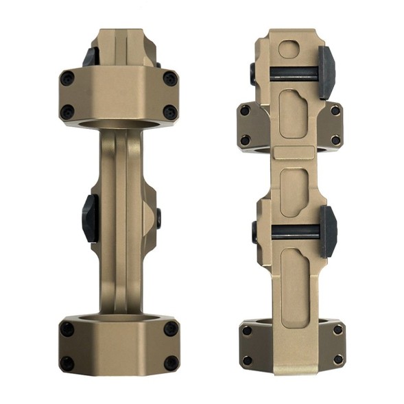 Кронштейн с выносом MilTek Reptilia кольца 30 мм на Picatinny, высота 1.54&#039; (H39 мм)